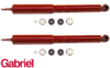 PAIR OF GABRIEL GUARDIAN REAR GAS SHOCK ABSORBERS TO SUIT TOYOTA CELICA SA63R RA65R COUPE