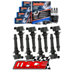 MACE IGNITION SERVICE KIT TO SUIT FORD FALCON BA BF FG BARRA 182 190 E-GAS 240T TURBO 4.0L I6