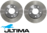ULTIMA 289MM FRONT AND 279MM REAR DISC BRAKE ROTOR SET TO SUIT HOLDEN CALAIS VR BUICK L27 3.8L V6