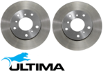 ULTIMA 290MM FRONT AND 279MM REAR DISC BRAKE ROTOR SET TO SUIT HOLDEN BUICK LN3 L27 3.8L V6