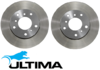 ULTIMA 290MM FRONT AND 279MM REAR DISC BRAKE ROTOR SET TO SUIT HOLDEN 304 5.0L V8