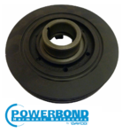 POWERBOND OEM REPLACEMENT HARMONIC BALANCER FOR TOYOTA LANDCRUISER HZJ80R 1HZ 4.2 I6 6 BOLT TWIN VEE