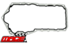 MACE ALUMINIUM SUMP GASKET TO SUIT HOLDEN CREWMAN VY ECOTEC L36 3.8L V6 FROM 09/2000