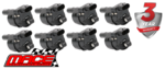 8 X MACE STANDARD REPLACEMENT ROUND IGNITION COIL TO SUIT CHEVROLET SUBURBAN 1500 LC9 LMG 5.3L V8