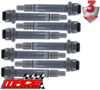 SET OF 8 MACE STANDARD REPLACEMENT IGNITION COILS TO SUIT TOYOTA 1UR-FE 3UR-FBE 4.6L 5.7L V8