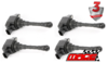 SET OF 4 MACE STANDARD REPLACEMENT IGNITION COILS TO SUIT NISSAN JUKE F15 MR16DDT TURBO 1.6L I4