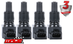 SET OF 4 MACE STANDARD REPLACEMENT IGNITION COILS TO SUIT MAZDA RX-8 FE 13BMSP 1.3L R2