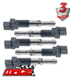 SET OF 5 MACE STANDARD REPLACEMENT IGNITION COILS TO SUIT VOLKSWAGEN BORA 1J AQN 2.3L V5