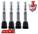SET OF 4 MACE STANDARD REPLACEMENT IGNITION COILS TO SUIT VOLKSWAGEN AMAROK 2H CFPA TURBO 2.0L I4