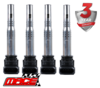 SET OF 4 MACE STANDARD REPLACEMENT IGNITION COILS TO SUIT VOLKSWAGEN MULTIVAN T5 CJKA TURBO 2.0L I4