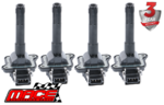 SET OF 4 MACE STANDARD REPLACEMENT IGNITION COILS TO SUIT VOLKSWAGEN AGU AEB APU TURBO 1.8L I4