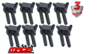 SET OF 8 MACE STANDARD REPLACEMENT IGNITION COILS TO SUIT JEEP COMMANDER XH EZB 5.7L V8