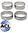 ACL STANDARD CAMSHAFT BEARING SET TO SUIT HOLDEN CREWMAN VY ECOTEC L36 3.8L V6