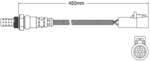 2 X PREMIUM PRE CATALYTIC OXYGEN O2 SENSORS TO SUIT FORD EXPLORER UT UX UZ 2ZA 4.6L V8 FROM 09/2003