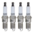 SET OF 4 AUTOLITE SPARK PLUGS TO SUIT NISSAN MICRA K11 CG13DE 1.3L I4