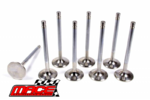 SET OF 8 MACE STANDARD EXHAUST VALVES TO SUIT NISSAN ELGRAND E50 ZD30DDTI TURBO DIESEL 3.0L I4