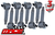 8 X STD REPLACEMENT IGNITION COIL FOR TOYOTA LANDCRUISER UZJ100R 2UZ-FE 4.7L V8 SUITS 173KW TO 07/03
