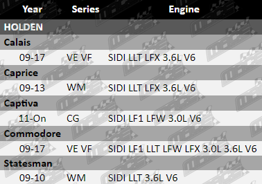 MACE rocker cover gasket set for Holden SIDI LF1 LLT LFW LFX 3.0L 3.6L V6 engines
