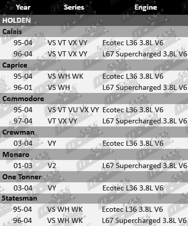 Set of 12 MACE 120lb valve springs for Holden VS–VY V2 WH WK Ecotec L36 L67 supercharged 3.8L V6 engine