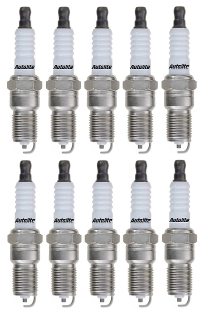 SET OF 10 AUTOLITE SPARK PLUGS TO SUIT AUDI R8 42 CTPA CTYA 5.2L V10