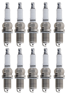 SET OF 10 AUTOLITE SPARK PLUGS TO SUIT AUDI S6 C6 BXA 5.2L V10