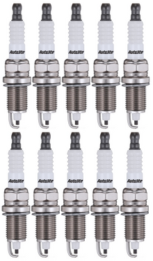 SET OF 10 AUTOLITE SPARK PLUGS TO SUIT DODGE RAM 1500 OHV EFI 8.3L V10