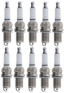 SET OF 10 AUTOLITE SPARK PLUGS TO SUIT DODGE EWB OHV EFI 8.0L 8.3L V10