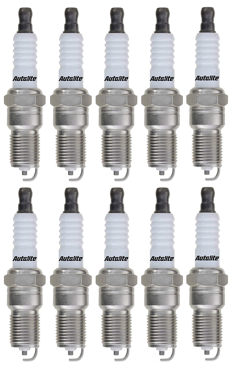 SET OF 10 AUTOLITE SPARK PLUGS TO SUIT DODGE VIPER TJ EWB 8.0L V10