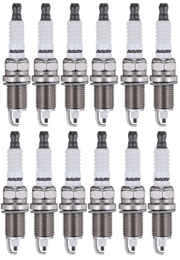 SET OF 12 AUTOLITE SPARK PLUGS TO SUIT BMW 7 SERIES 750IL M70B50 5.0L V12