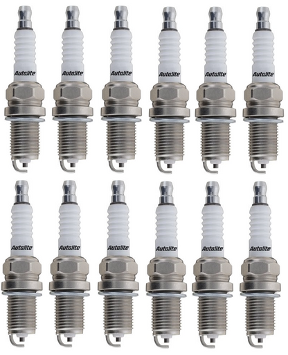 SET OF 12 AUTOLITE SPARK PLUGS TO SUIT BMW 7 SERIES 750IL M70B50 5.0L V12
