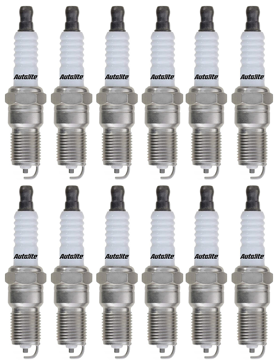 SET OF 12 AUTOLITE SPARK PLUGS TO SUIT BMW 8 SERIES 850CI M70B50 5.0L V12