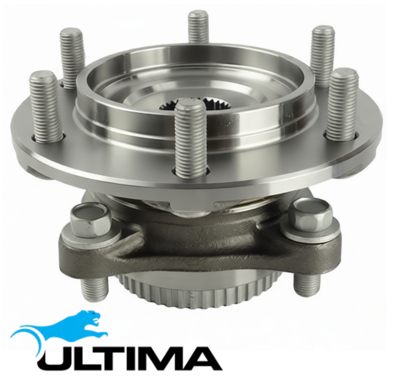 2 X ULTIMA FRONT WHEEL HUB AND BEARING ASSEMBLY TO SUIT TOYOTA HILUX SURF KDN215R 1KD-FTV 3.0L I4