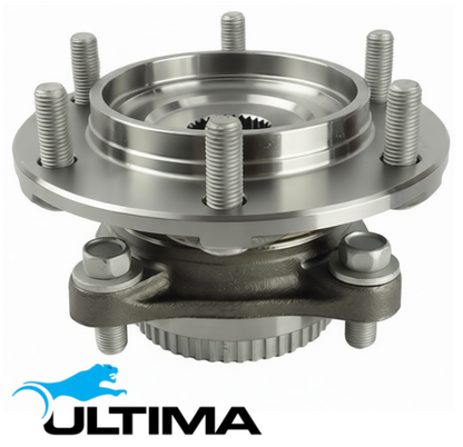 2 X ULTIMA FRONT WHEEL HUB AND BEARING ASSEMBLY TO SUIT TOYOTA HILUX SURF KDN215R 1KD-FTV 3.0L I4