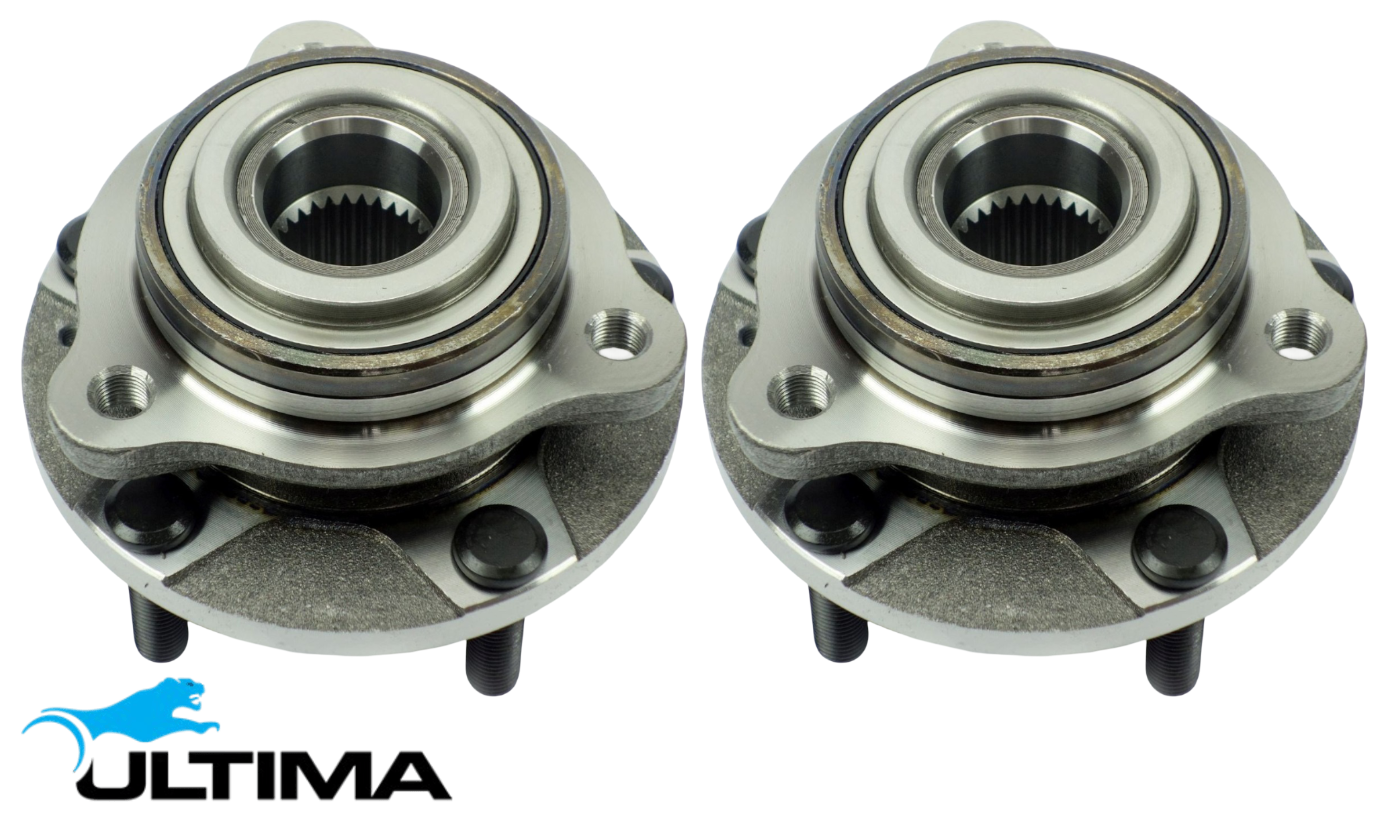 2 X ULTIMA FRONT WHEEL HUB AND BEARING ASSEMBLY TO SUIT HSV COUPE V2 VZ LS1 5.7L V8 AWD ONLY