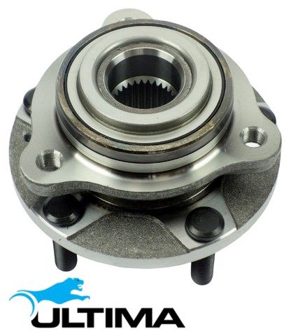 2 X ULTIMA FRONT WHEEL HUB AND BEARING ASSEMBLY TO SUIT HSV COUPE V2 VZ LS1 5.7L V8 AWD ONLY