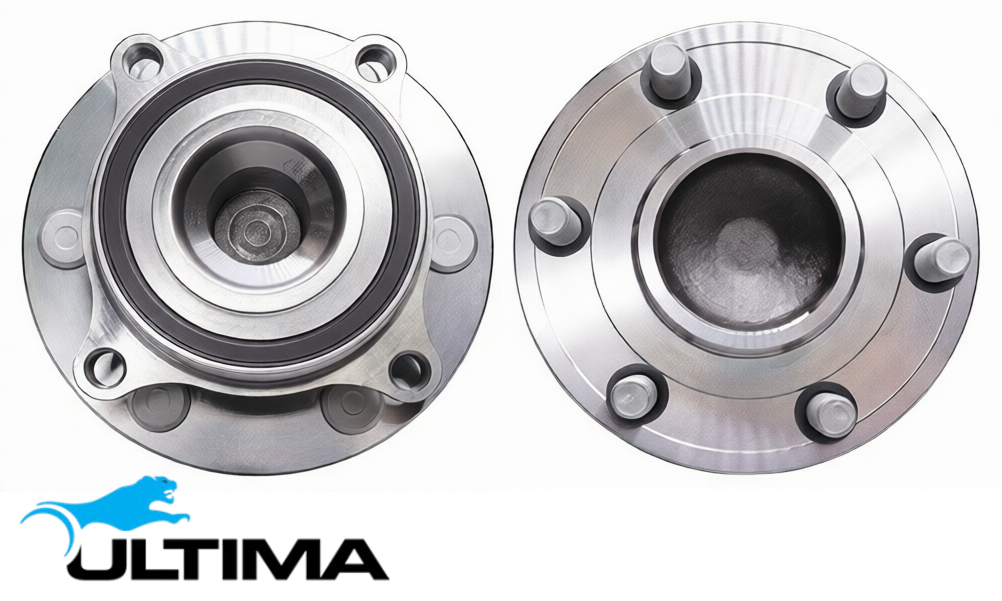 2 X ULTIMA FRONT WHEEL HUB AND BEARING ASSEMBLY TO SUIT TOYOTA HIACE GDH300R 7GR-FKS 3.5L V6