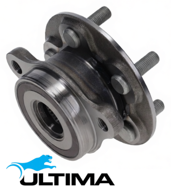 2 X ULTIMA FRONT WHEEL HUB AND BEARING ASSEMBLY FOR TOYOTA COROLLA MZEA12R M20A-FKS 2.0 I4 HATCHBACK