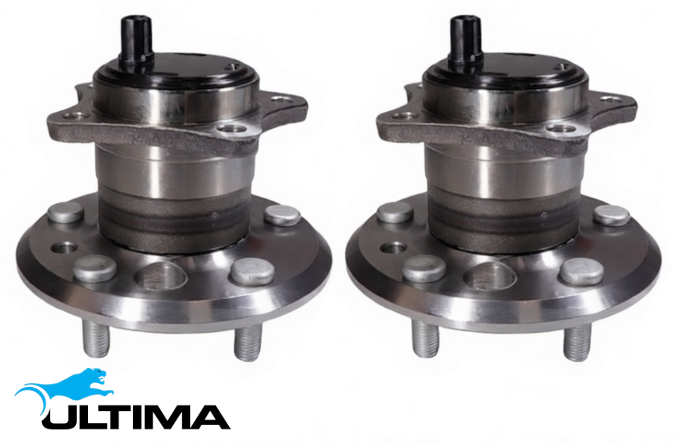 2 X ULTIMA REAR WHEEL HUB AND BEARING ASSEMBLY TO SUIT TOYOTA AURION GSV40R 2GR-FE S/C 3.5L V6