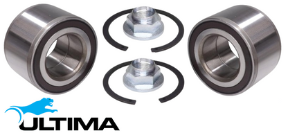 2 X ULTIMA FRONT WHEEL BEARING KIT TO SUIT FORD RANGER PX1 PX2 PX3 DPAT P4AT TURBO DIESEL 2.2L 2.5L I4