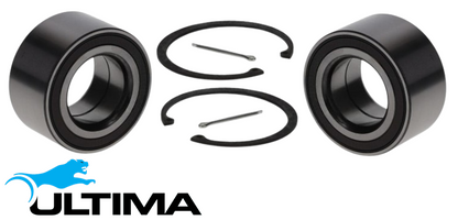 2 X ULTIMA FRONT WHEEL BEARING KIT TO SUIT JEEP ECN ED3 ECD TURBO DIESEL 2.0L 2.4L I4