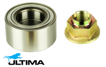 PAIR OF ULTIMA FRONT WHEEL BEARINGS TO SUIT FORD MONDEO MA MB HUBA TURBO 2.5L I5