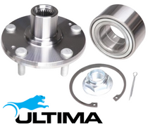 2 X ULTIMA FRONT WHEEL HUB AND BEARING ASSEMBLY FOR HYUNDAI I30 GD D4FB 1.6 I4 CHASSIS D251U & D351U