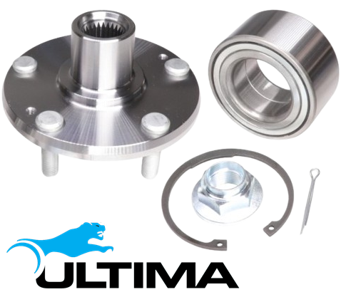 2 X FRONT WHEEL HUB AND BEARING ASSEMBLY TO SUIT KIA SOUL AM D4FB TURBO DIESEL 1.6L I4 CHASSIS JT813