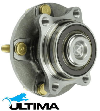 2 X ULTIMA FRONT WHEEL HUB AND BEARING ASSEMBLY TO SUIT NISSAN STAGEA M35 VQ35DE 3.5L V6 SUITS RWD