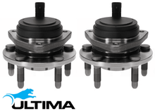 2 X ULTIMA FRONT WHEEL HUB AND BEARING ASSEMBLY FOR HOLDEN STATESMAN WM ALLOYTEC LY7 SIDI LLT 3.6 V6