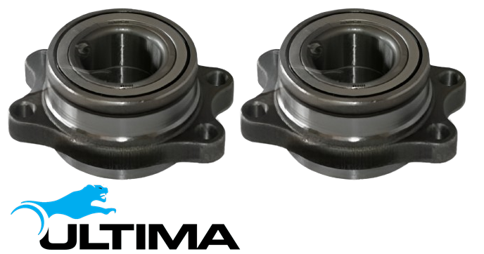 2 X ULTIMA REAR WHEEL HUB AND BEARING ASSEMBLY FOR NISSAN STAGEA C34 RB20DE 2.0L I6
