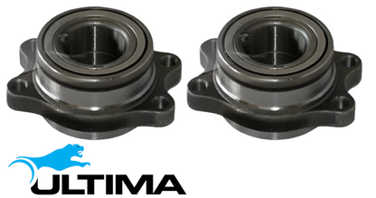 2 X ULTIMA REAR WHEEL HUB AND BEARING ASSEMBLY FOR NISSAN STAGEA C34 RB20DE 2.0L I6