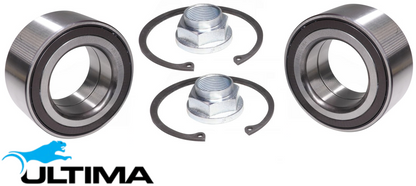 2 X ULTIMA FRONT WHEEL BEARING KIT FOR HONDA ACCORD CP J35Z2 3.5L V6