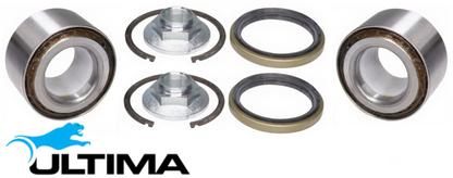 2 X ULTIMA REAR WHEEL BEARING KIT TO SUIT TOYOTA HILUX GGN15R GGN120R 1GR-FE 4.0L V6