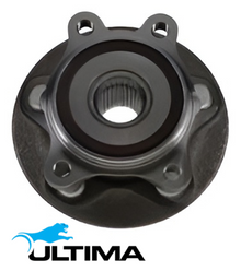 2 X ULTIMA FRONT WHEEL HUB & BEARING ASSY TO SUIT TOYOTA RAV4 AXXAA54R A25A-AFS 2.5 I4 W/ 30T SPLINE